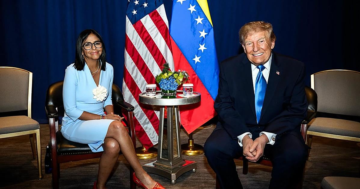 El tirón de orejas de Trump a Delcy: «Al final tiene que haber elecciones»
