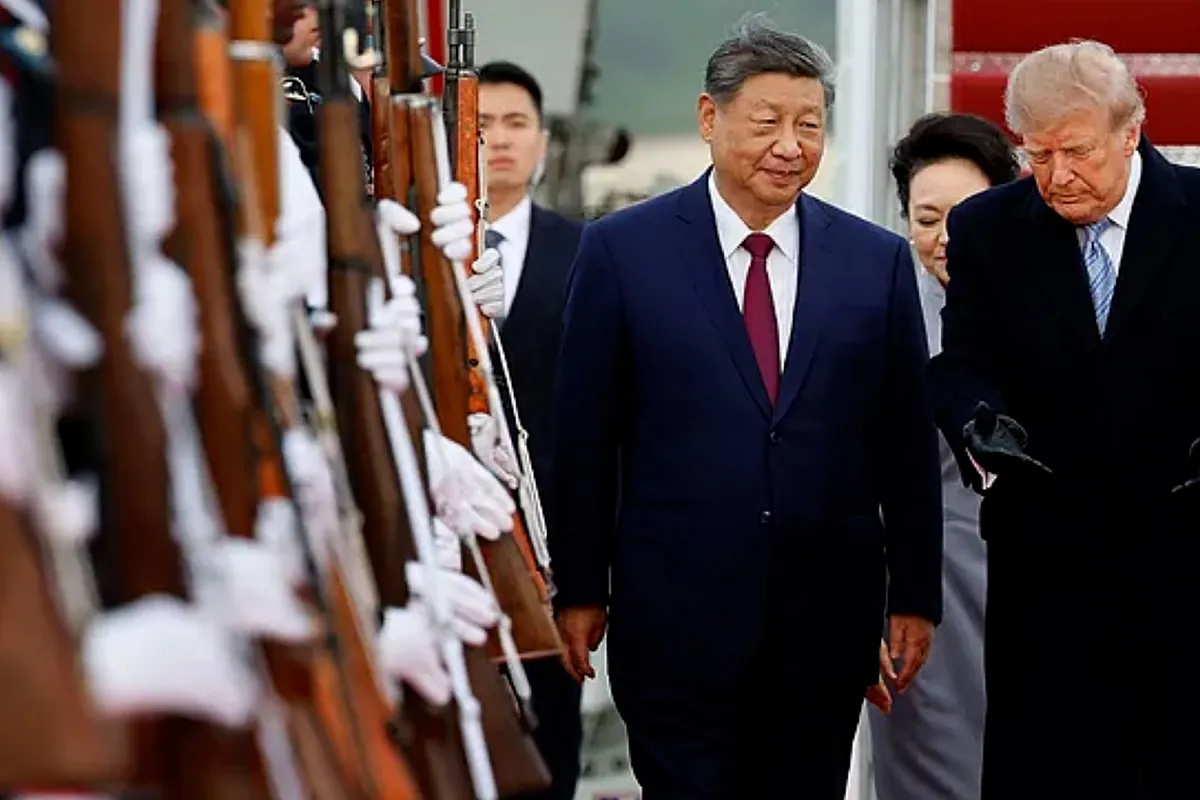 Trump le pone la alfombra roja a Xi Jinping a su llegada a EEUU