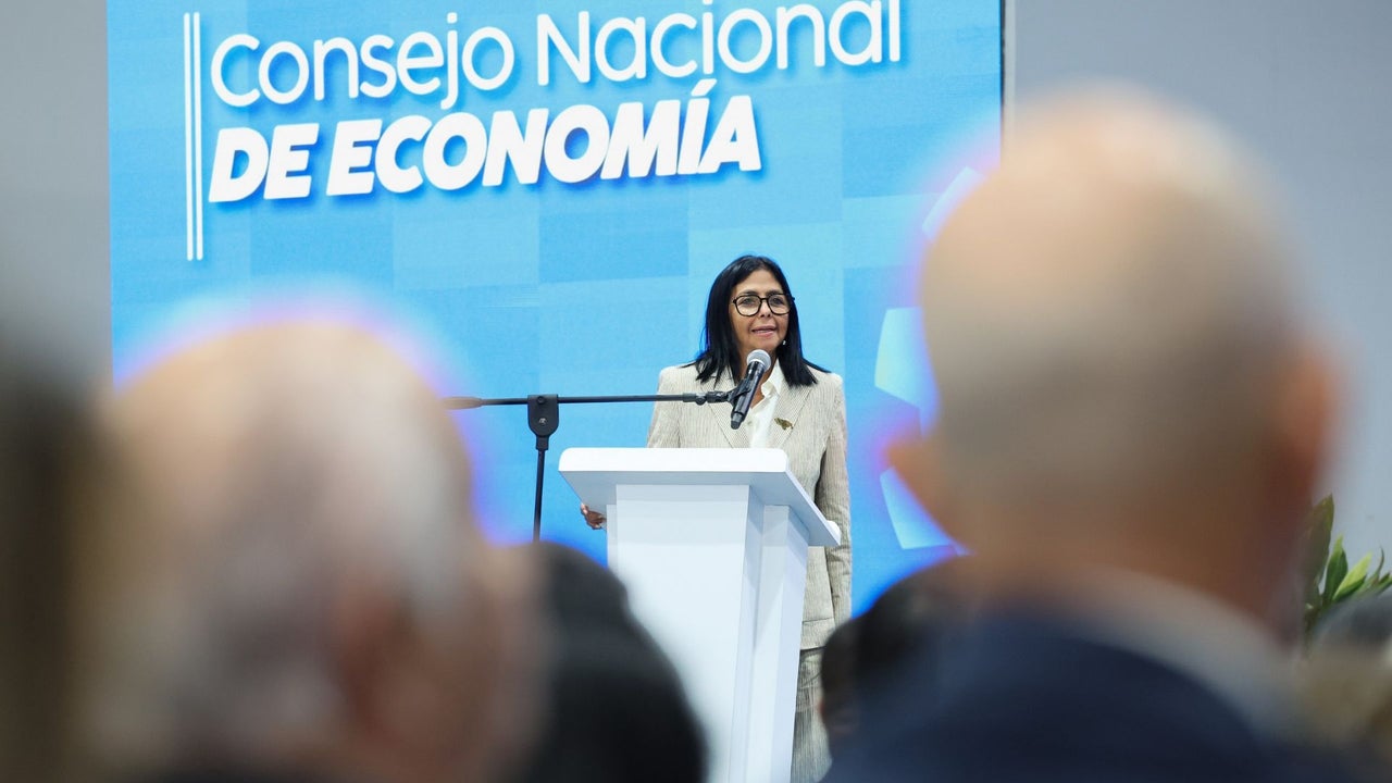 Delcy Rodríguez dice que en Venezuela hay una “ebullición económica” en medio de una reunión con representantes del BID | NTN24.COM