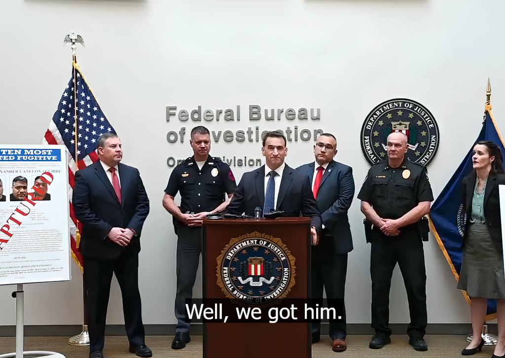 FBI aclara que detención de alias “El Ingeniero” fue en aguas internacionales