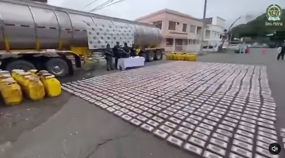 Colombia: incautan más de 1,4 toneladas de cocaína vinculadas al Clan del Golfo