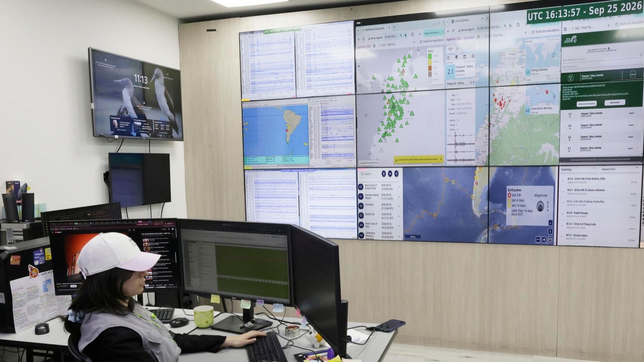 El Servicio Geológico Colombiano asegura que la frecuencia sísmica en Chocó y Tolima está disminuyendo tras más de 1600 sismos desde el terremoto | NTN24.COM