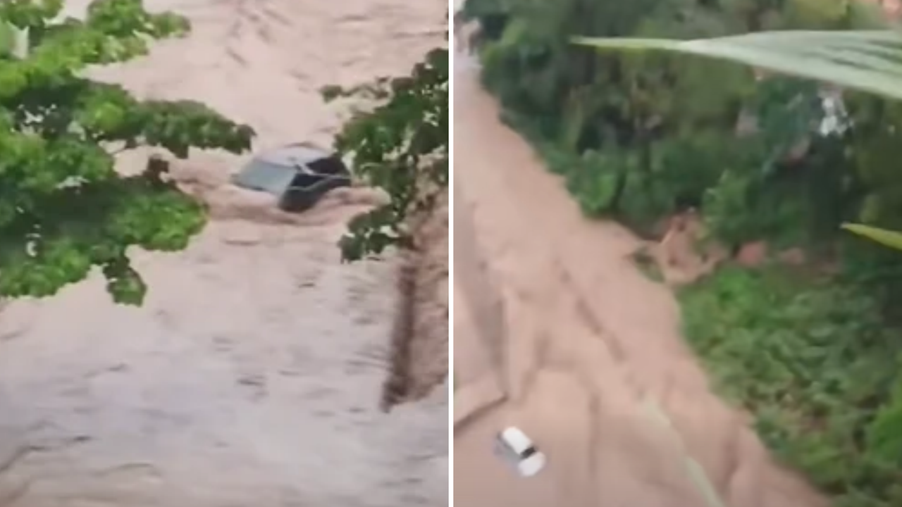 Caracas y Miranda bajo fuertes lluvias: reportan anegaciones y crecida del río Guaire | NTN24.COM