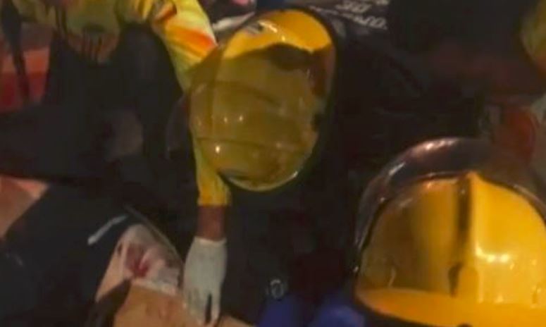 Fuerte choque en la autopista Francisco Fajardo de Caracas dejó a dos hombres con graves lesiones