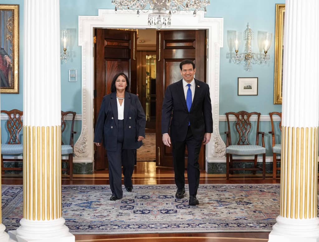 Marco Rubio y Dinorah Figuera fijan la ruta para el tercer ciclo del diálogo en Venezuela