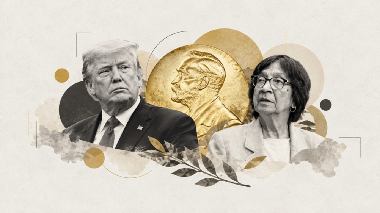 Trump estalla contra el Comité del Nobel de la Paz y lo tilda de
