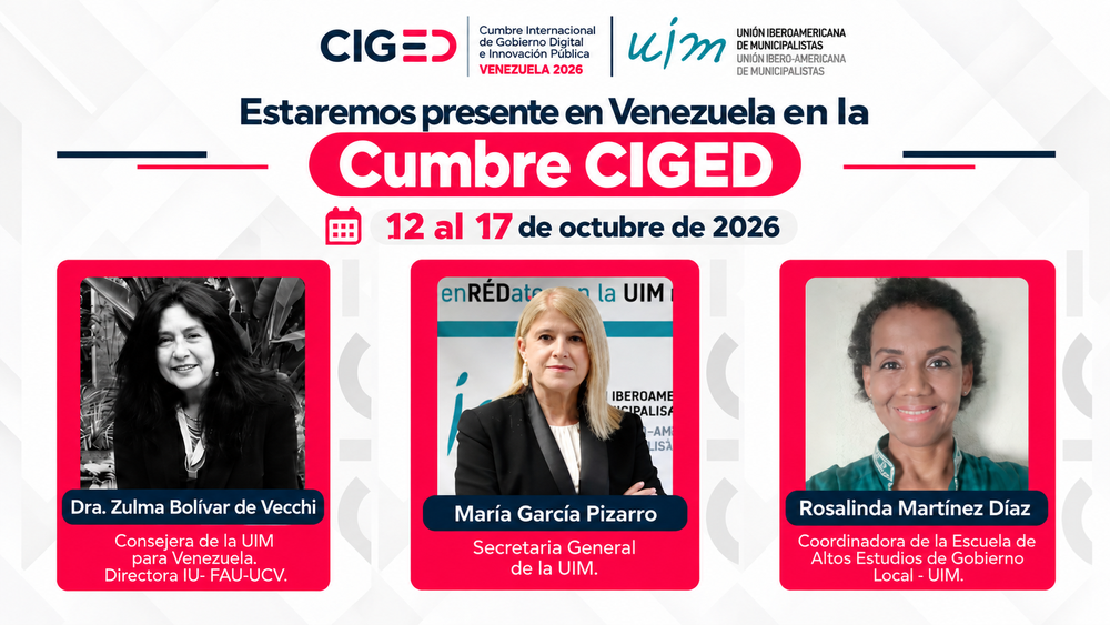 La UIM participará en CIGED Venezuela 2026, un encuentro internacional sobre gerencia pública y economía digital