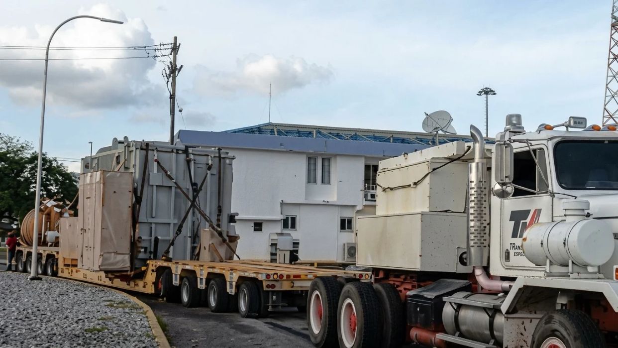 Llegaron al país nuevos equipos y repuestos destinados a mejorar el Sistema Eléctrico