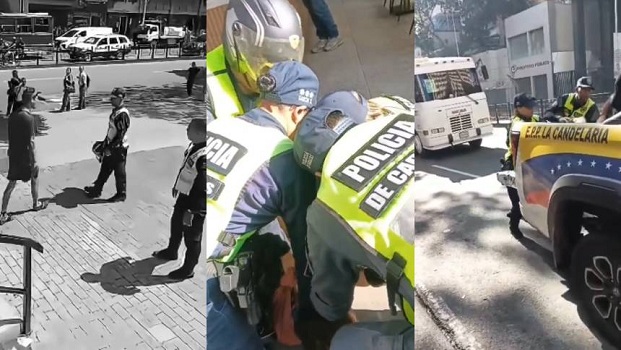 Policía de Caracas captura a un peligroso sujeto que azotaba La Candelaria (+Video)