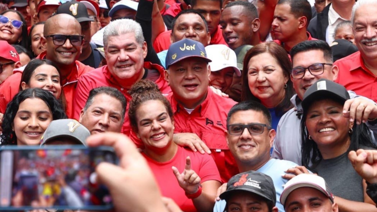 Diosdado Cabello insta a la unidad de la clase obrera y de todos los sectores para consolidar a Venezuela como potencia