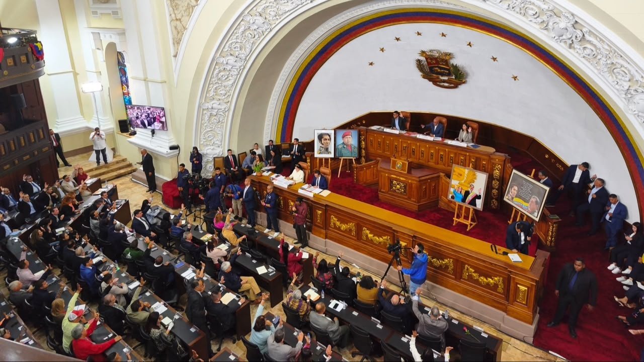AN autorizó salida del país de la presidenta Rodríguez para participar en el Foro Mundial de la Alimentación en Italia