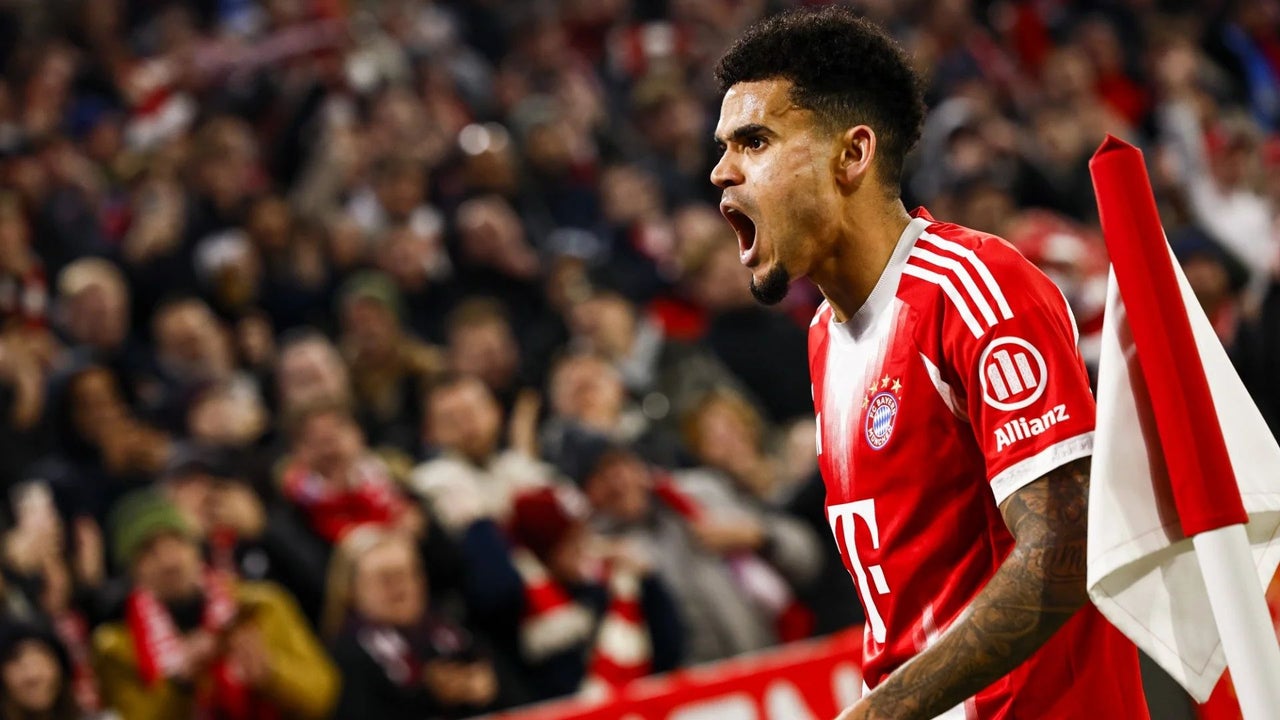 Golazo de Luis Díaz: el colombiano rompe su sequia con el Bayern Múnich en maratónico partido en el que fue expulsado Olise | NTN24.COM