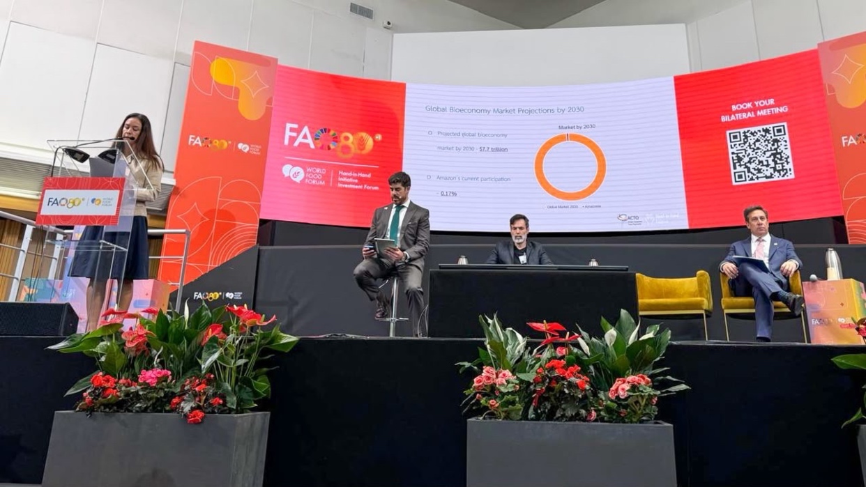 Venezuela destaca potencial pesquero en el Foro de Bioeconomía Amazónica de la FAO y la OTCA