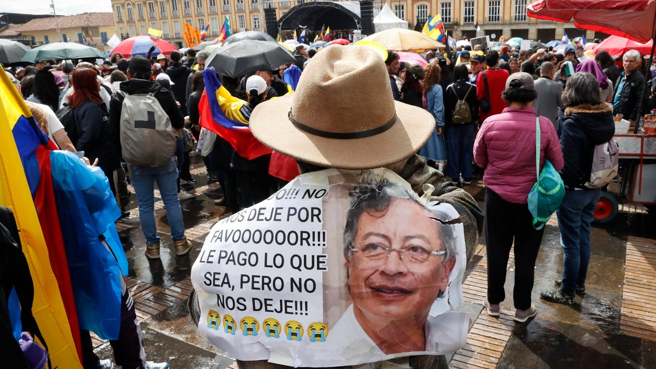 Protestas del petrismo en Colombia contra Abelardo De la Espriella: “es una manifestación insólita” | NTN24.COM