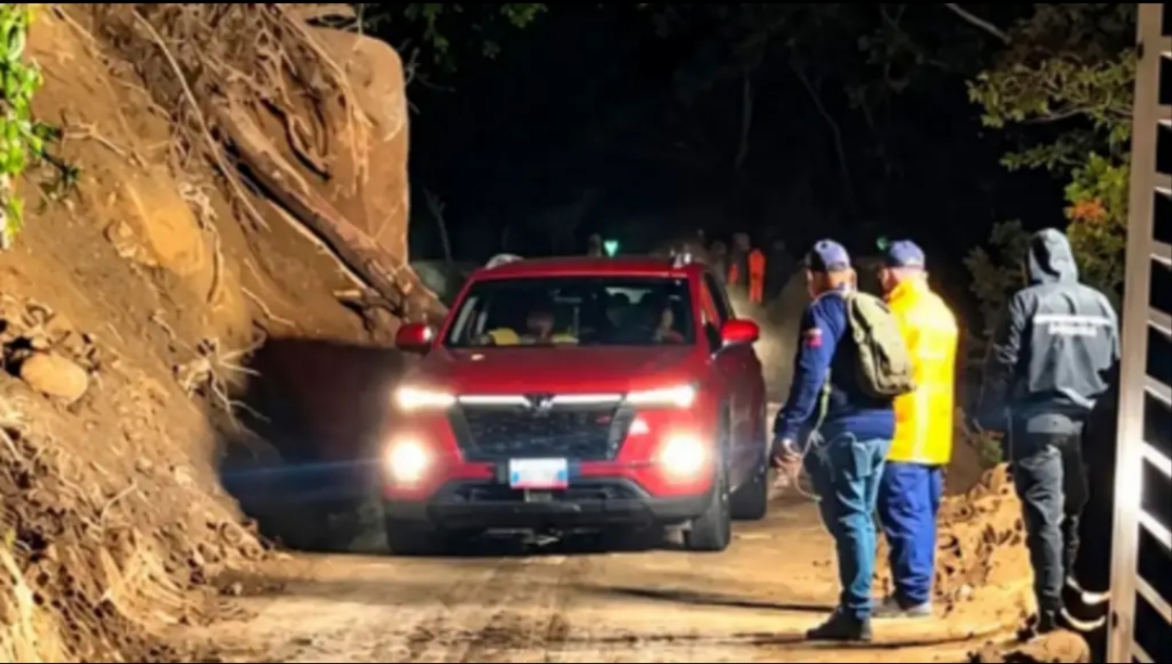 Habilitan paso vehicular controlado en la carretera Maracay-Choroní