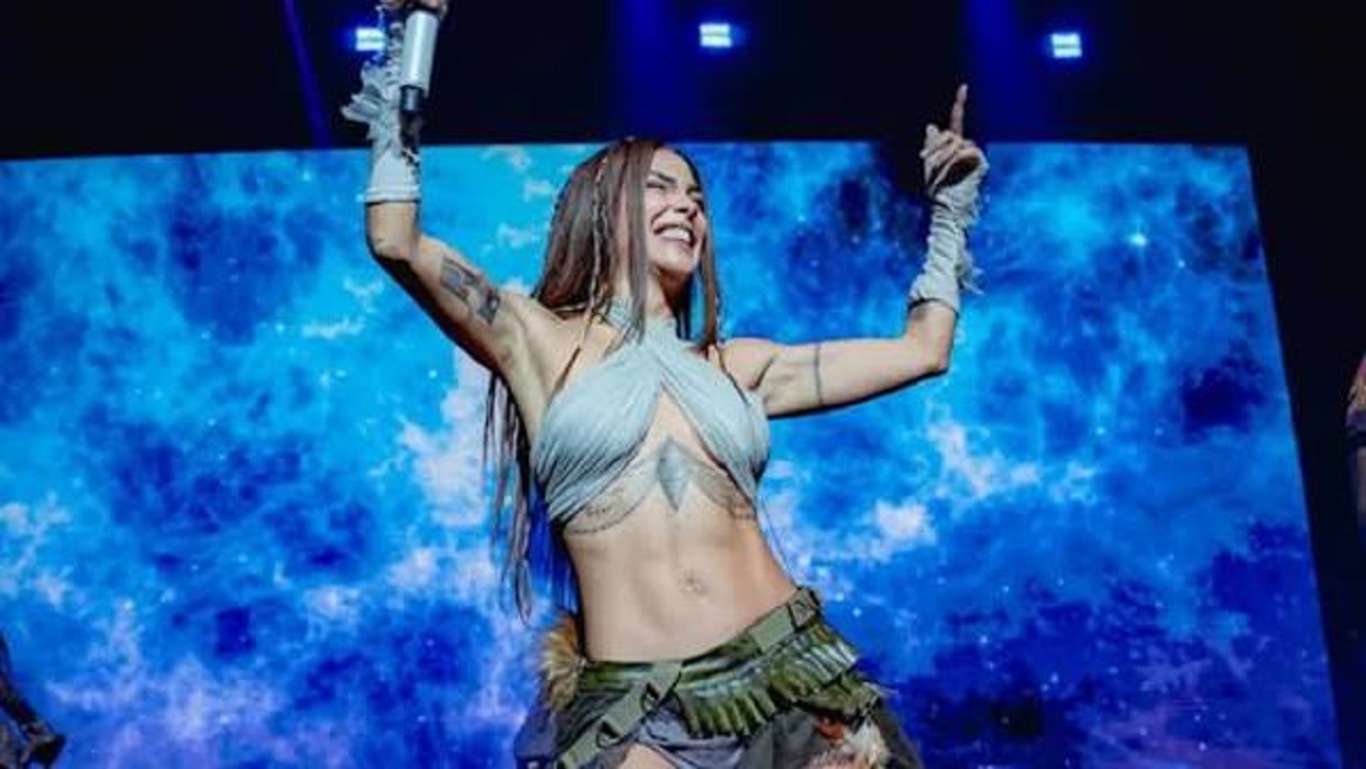 Greeicy encantó al Poliedro de Caracas con su