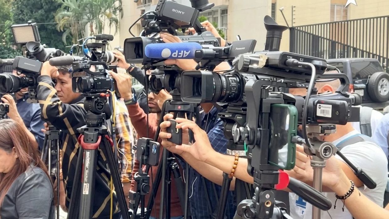 Delcy Rodríguez pidió a medios nacionales e internacionales no